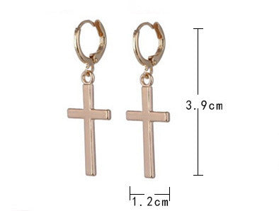 CROSS EARRING